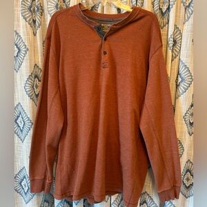 Men’s long sleeve Henley